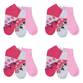 Damen Socken - 12 Paar  - rowhite