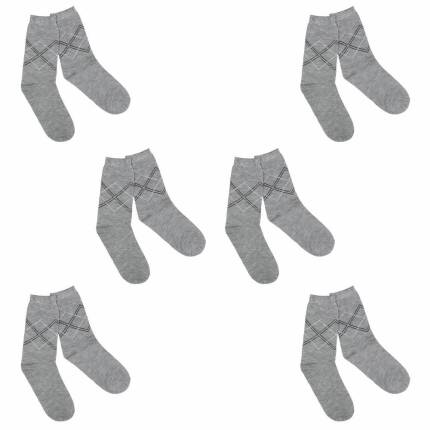 12 Paar Herren Socken Gr. 39/41  - grey