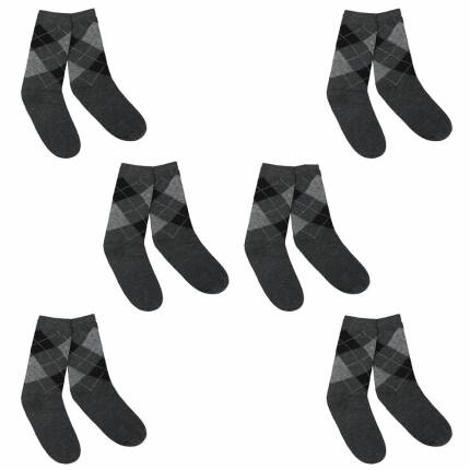 12 Paar Herren Socken Gr. 39/41 - DK.grey