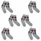 12 Paar Herren Socken Gr. 39/41 - grey