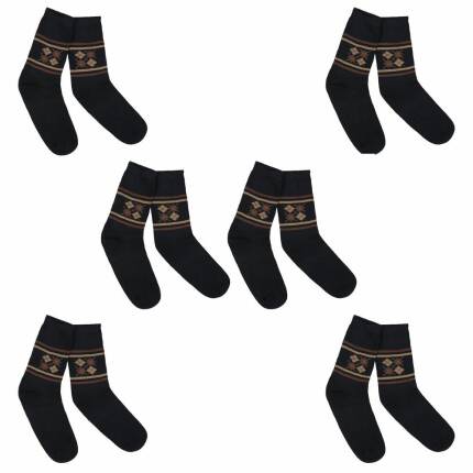 12 Paar Herren Socken Gr. 39/41 - brown