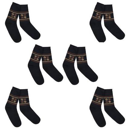 12 Paar Herren Socken Gr. 39/41 - brown