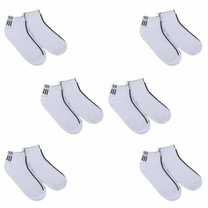 12 Paar Herren Socken Gr. 39/41 - white