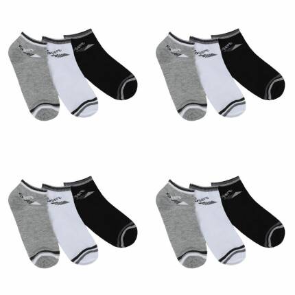 12 Paar Herren Socken Gr. 39/41 - bwgrey