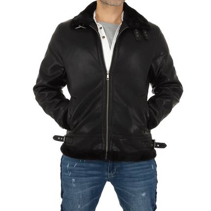 Herren Jacke von Nature Gr. M/38 - black