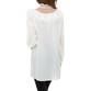 Damen Longbluse von Voyelles - white