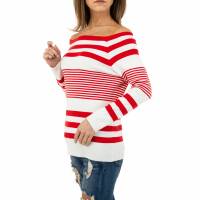 Damen Pullover von Glo Story - red