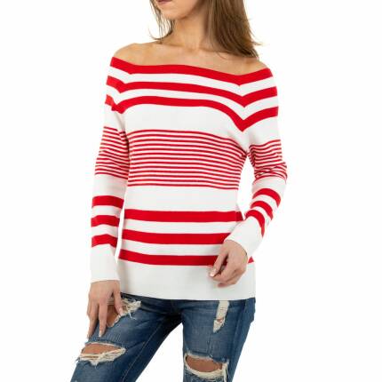 Damen Pullover von Glo Story Gr. M/L - red