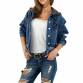 Damen Jacke von Daysie Jeans Gr. L/40 - blue