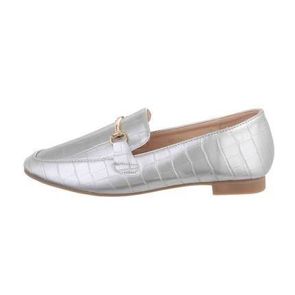 Damen Slipper - silver Gr. 37