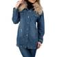 Damen Jacke von M.Sara Denim - blue