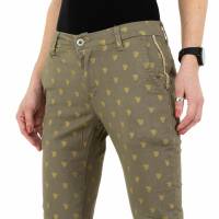 Damen Hose von Place du Jour - khaki