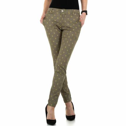 Damen Hose von Place du Jour Gr. XS/34 - khaki