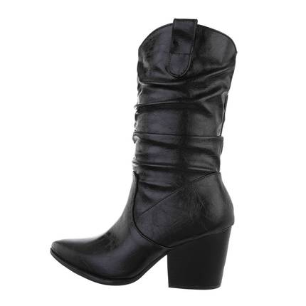 Damen Western- & Bikerboots - black Gr. 37