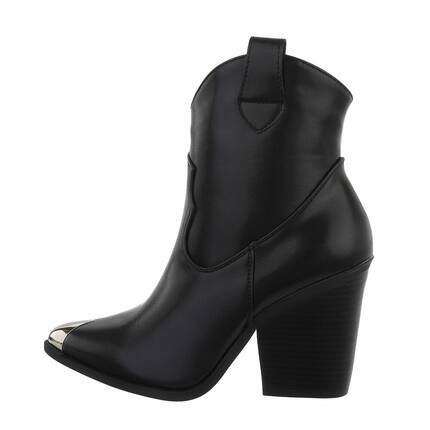 Damen High-Heel Stiefeletten - black Gr. 37