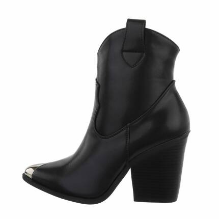 Damen High-Heel Stiefeletten - black Gr. 38