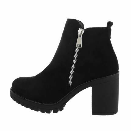 Damen High-Heel Stiefeletten - black Gr. 36