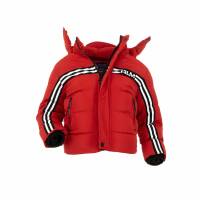 Jungen Jacke von Nature - red