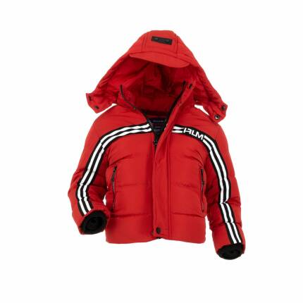 Jungen Jacke von Nature Gr. 86 - red