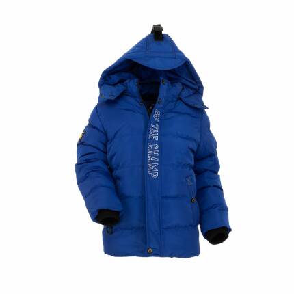 Jungen Jacke von Nature Gr. 92 - blue