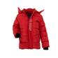 Jungen Jacke von Nature - red