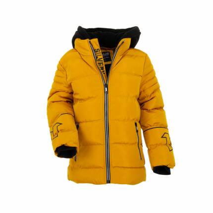 Jungen Jacke von Nature Gr. 92 - yellow