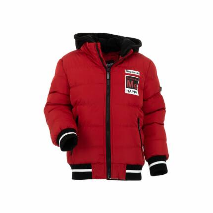 Jungen Jacke von Nature Gr. 92 - red