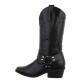 Damen Western- & Bikerboots - black