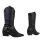 Damen Western- & Bikerboots - black