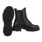 Damen Schnürstiefeletten - blackcroco Gr. 37