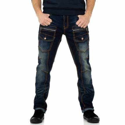 Herren Hose von M.Sara Denim Gr. W28 - DK.blue