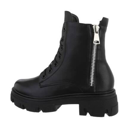 Damen Schnürstiefeletten - blackpu