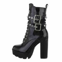 Damen High-Heel Stiefeletten - blackmirror