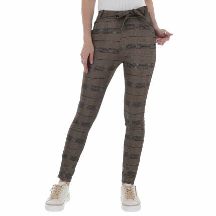 Damen Hose von Holala Fashion Gr. L/XL - brown