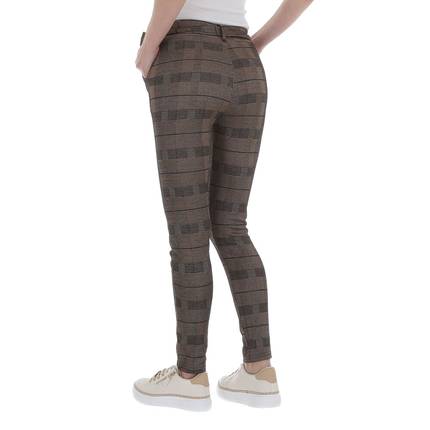 Damen Hose von Holala Fashion Gr. S/M - brown