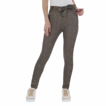 Damen Hose von Holala Fashion Gr. L/XL - brown