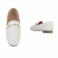 Damen Slipper - white