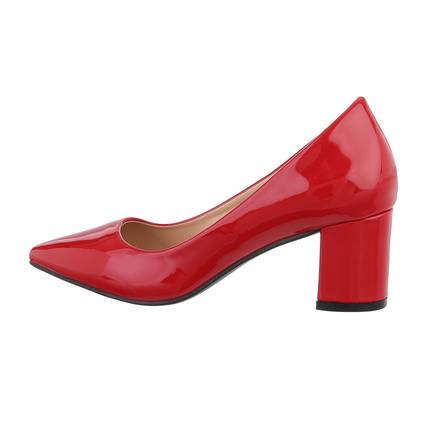 Damen Klassische Pumps - red Gr. 36