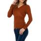 Damen Pullover von Metrofive - brown