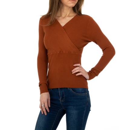 Damen Pullover von Metrofive Gr. L/XL - brown