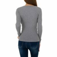 Damen Pullover von Metrofive - grey