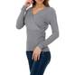 Damen Pullover von Metrofive - grey