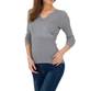 Damen Pullover von Metrofive - grey