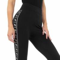 Damen Leggings von Fashion Gr. One Size - blacksilver