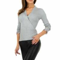 Damen Pullover von Drole de Copine - grey