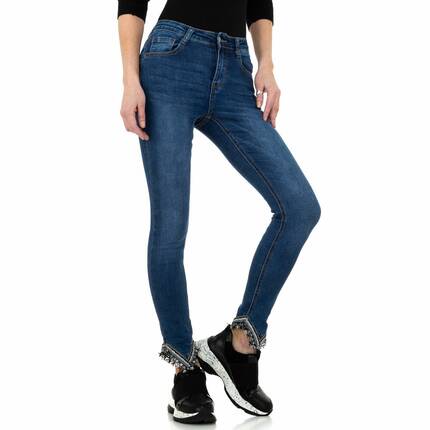 Damen Skinny Jeans von Denim Life Gr. M/38 - blue