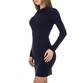 Damen Strickkleid von Whoo Fashion Gr. One Size - DK.blue