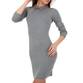 Damen Strickkleid von Whoo Fashion Gr. One Size - grey