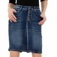 Damen Jeansrock von Place du Jour - blue