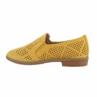 Damen Slipper - yellow